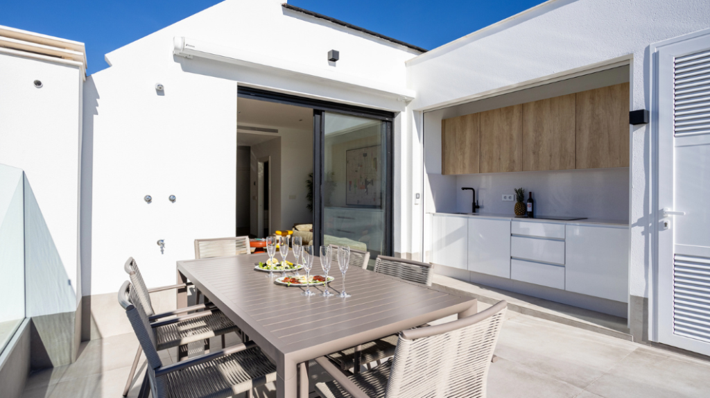 Custom Outdoor Cabinets for a home in