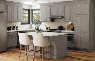 Custom cabinets for a kitchen in a Beverly Hills, MI home